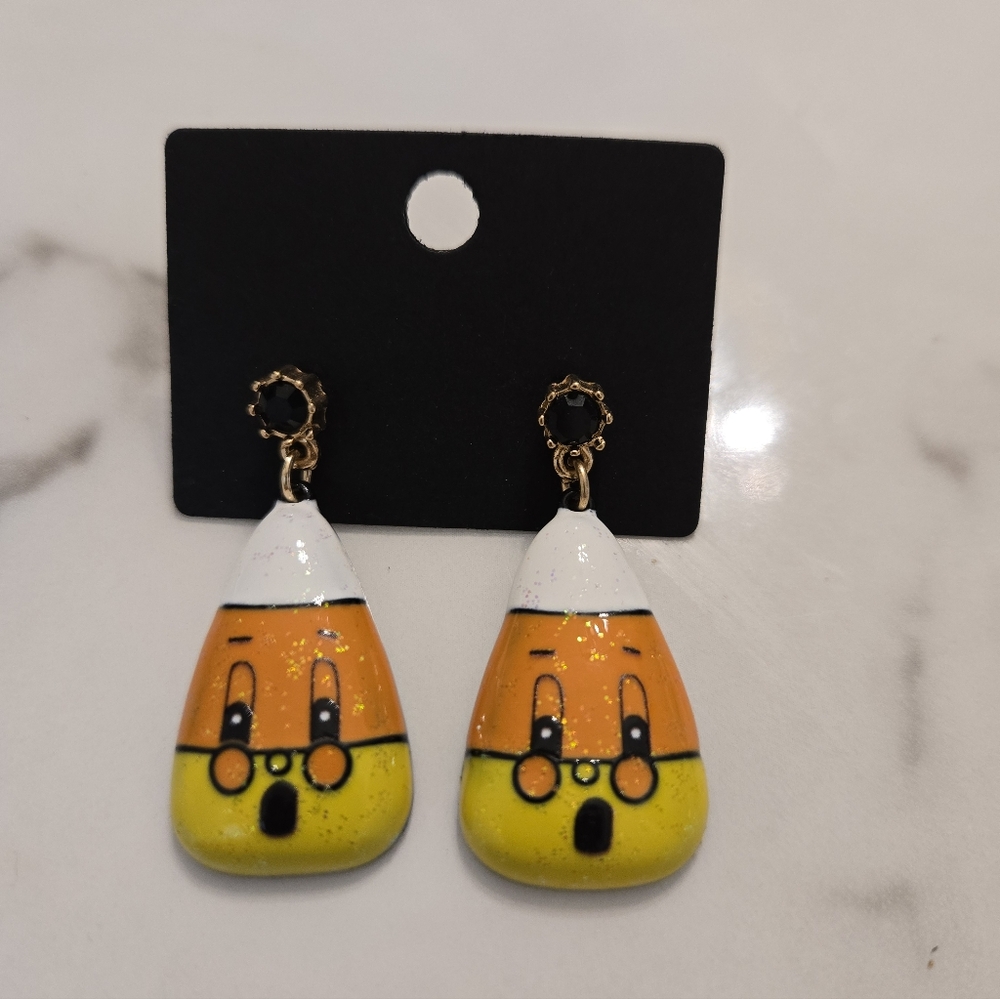 🔥Halloween Cute Candy Corn Earrings🔥